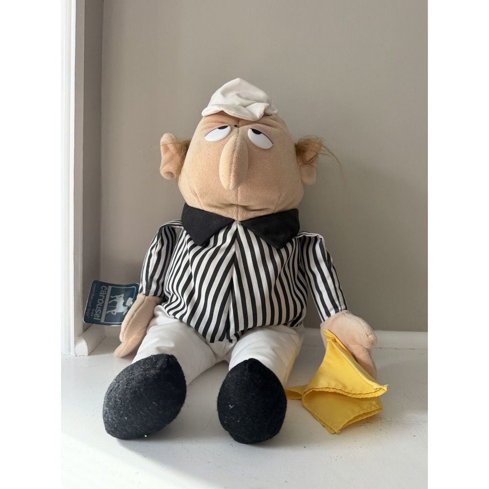 Vintage‎ 1985 Carousel by Guy Mr Offsides Referee Plush 16" Doll